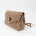 Wholesale New Arrival Fashion Winter Women Sherpa Handbags Ladies Shoulder